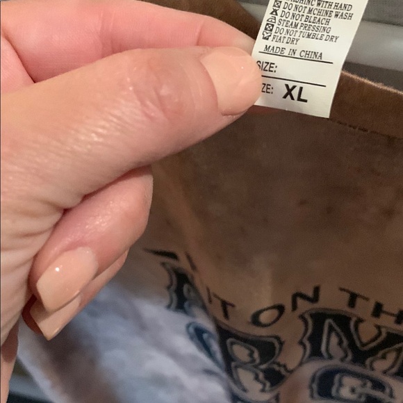 Source Unknown Brown and Tan Short Sleeve Tee Armor of God - Picture 3 of 4